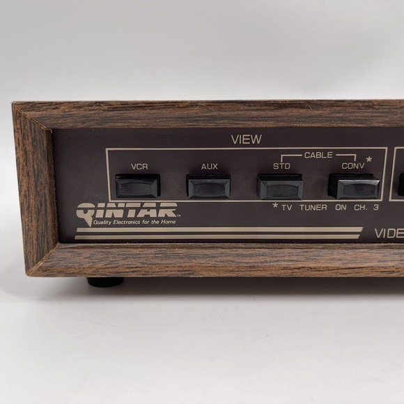 Vintage Qintar Video Control Center Model 4004B Switch Input Output VCR Cable - Picture 4 of 12